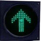 Green LED Arrow