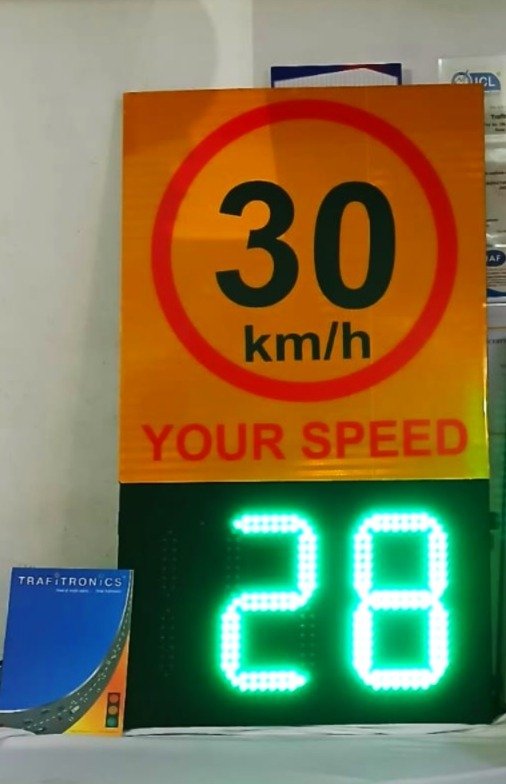 Radar Speed Display – 3 Digit, 12"